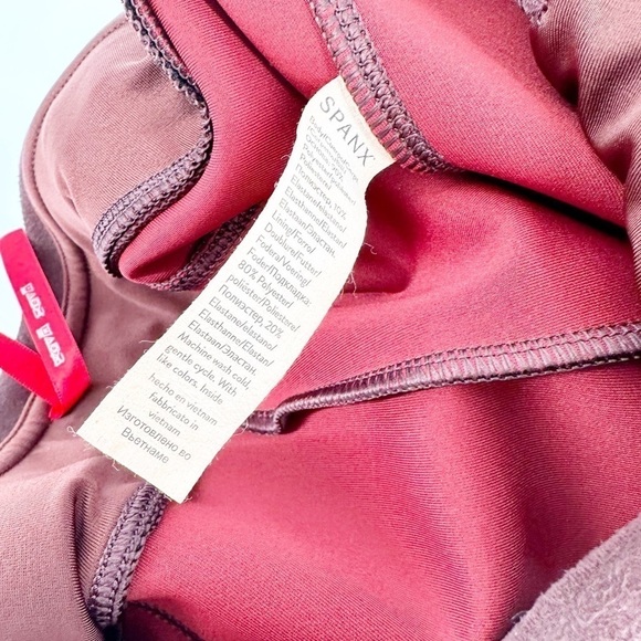 Spanx Shapewear Faux Suede Leggings • Dark Terracotta Size Small - Picture 5 of 8